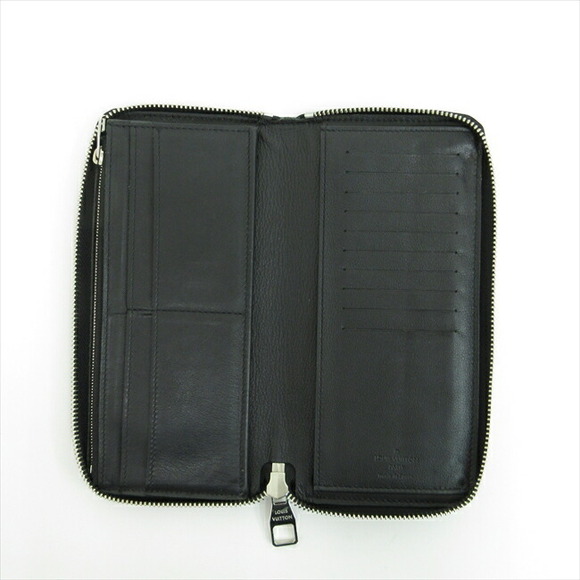 Louis Vuitton Taurillon Zippy Wallet Vertical Black - Picture 5 of 8